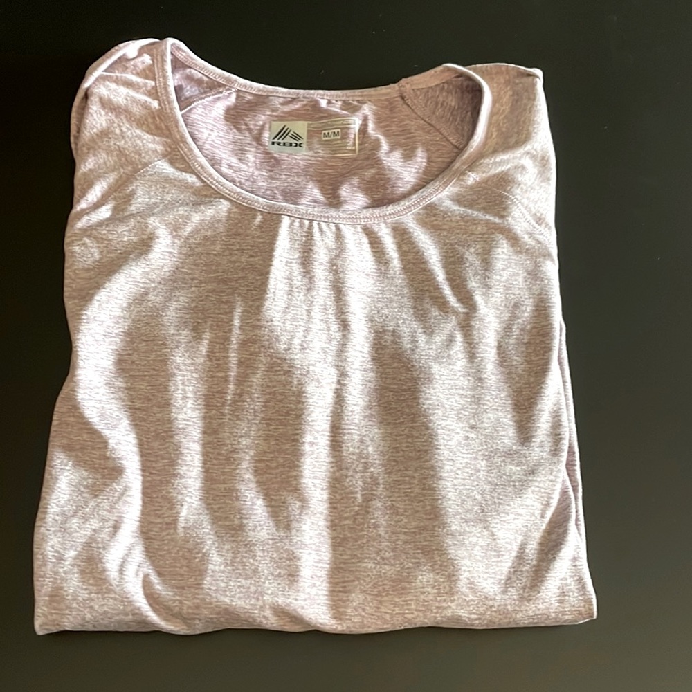 Reebok performance activewear, long sleeve, T-shirt for women size M
